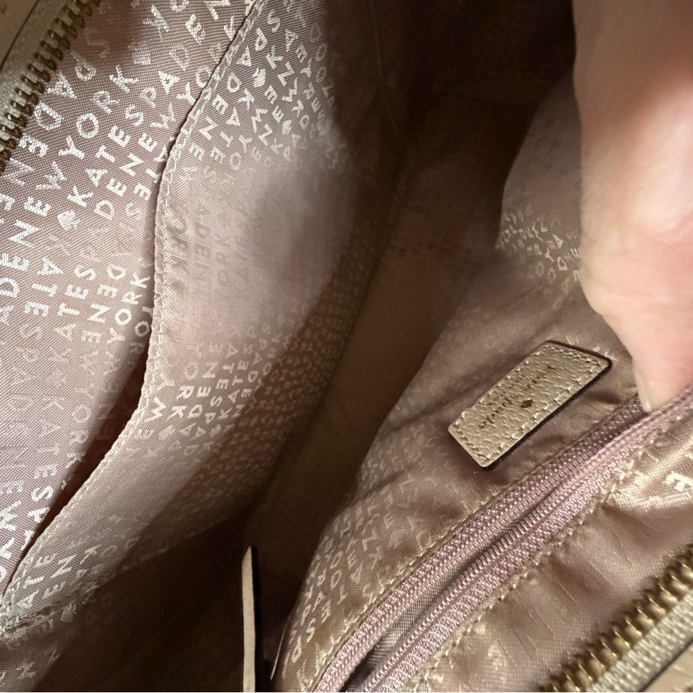 Kate Spade Elegant Two-Tone Satchel - Picture 14 of 14